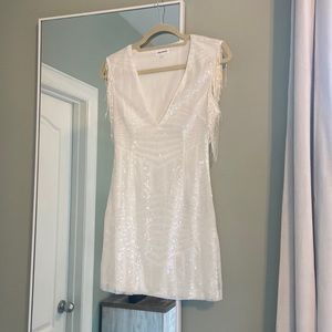 Superdown - White Bedazzled Dress